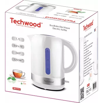 Techwood Wasserkocher 1.7L, weiß (TB-1771)