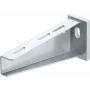 OBO Bettermann AW 55 41 FT Wand- und Pfosten-Ausleger mit Kopfplatte, 410 mm Ausladung, feuerverzinkter Stahl