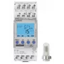 THEBEN LUNA 112 top3 AL Digitaler Dämmerungsschalter, 2 Kanäle, Aufputz, 1-99000 lx, 0-59 min, 230 V