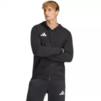 adidas Entrada 26 Full-Zip Hoodie Herren Schwarz 2XL KF5945