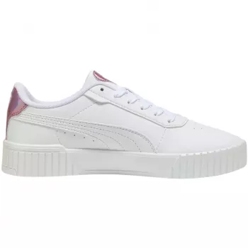 PUMA Damen Carina 2.0 GirlPower Sneaker - Weiß Multicolor, EU 38,5
