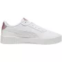 PUMA Damen Carina 2.0 GirlPower Sneaker - Weiß Multicolor, EU 38,5