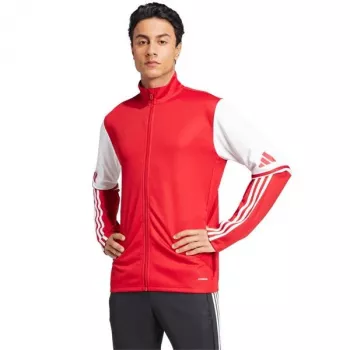 adidas Squadra 25 Herren-Trainings-Sweatshirt Rot/Weiß JD2979 S