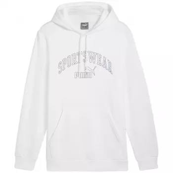 PUMA ESS+ Logo LAB Gradient Kapuzenpullover FL Puma White Medium
