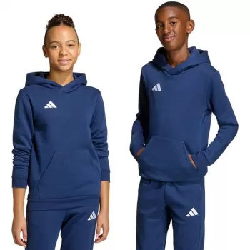 adidas Entrada 26 Hoody Kinder Marineblau 140cm JZ6567