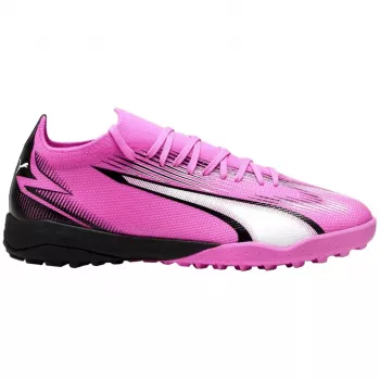 PUMA Ultra Match TT Fußballschuhe 107757 01 - Puma Black/White/Gold - Herren-Turfschuhe (EU 44)