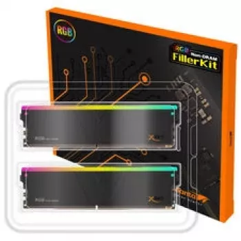 V-Color Manta XSky RGB Filler-Kit für DDR5, ohne DRAM, ARGB - Dual-Kit, Schwarz