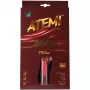 ATEMI 2000 Pro Concave Tischtennisschläger – ITTF-zugelassener ACE-Belag, 5-lagiges Limba/Abachi-Blatt, Offensivgeschwindigkeit 92