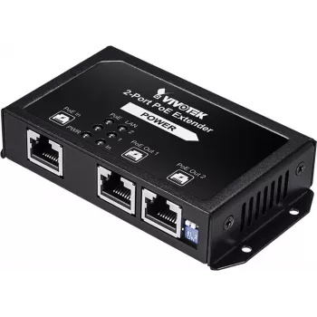VIVOTEK AP-FXC-0210 Gigabit PoE-Injektor 30W IEEE 802.3af/at 48V DC