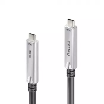 PureLink FiberX 10 FX-I605-010 USB-C aktives optisches Kabel 10m 10Gbps Schwarz