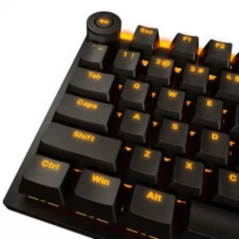 be quiet! Light Mount TKL Leise taktile mechanische Gaming-Tastatur, RGB-Hintergrundbeleuchtung, Tenkeyless, kabelgebunden, Schwarz