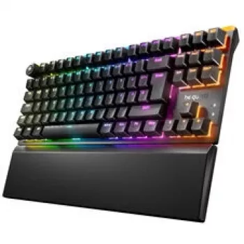 be quiet! Light Mount TKL Leise taktile mechanische Gaming-Tastatur, RGB-Hintergrundbeleuchtung, Tenkeyless, kabelgebunden, Schwarz