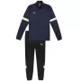 PUMA Herren Team Rise Trainingsanzug Navy Blue / Schwarz 2XL