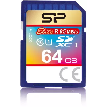 Silicon Power 64GB SDXC UHS-I U1 V10 Speicherkarte