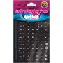 Kolm Lõvi Minipicto Estonian/Russian, schwarz/weiß/blau Tastaturaufkleber (KB-UNI-EE02-BLK-BLUE)