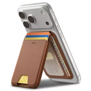ESR Classic RFID Magnetic Wallet Stand MagSafe Braun