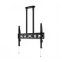 B-TECH AV BT8448-150/BB Extra-Large Universal Deckenhalterung für Flachbildschirme mit 1,5 m Stange Ø50 mm, VESA bis 1100x700, 130 kg, Schwarz