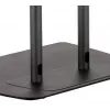 B-TECH AV SYSTEM X - Universeller niedriger Bodenständer für Flachbildschirme (VESA 600 x 400) - 0,75 m Ø50 mm Säulen