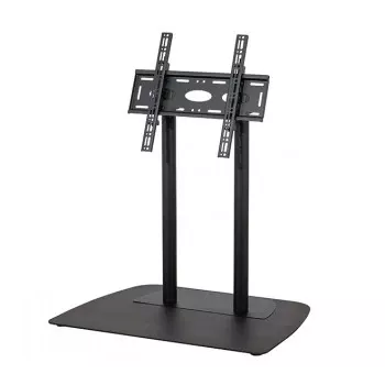 B-TECH AV SYSTEM X - Universeller niedriger Bodenständer für Flachbildschirme (VESA 600 x 400) - 0,75 m Ø50 mm Säulen