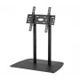 B-TECH AV SYSTEM X - Universeller niedriger Bodenständer für Flachbildschirme (VESA 600 x 400) - 0,75 m Ø50 mm Säulen
