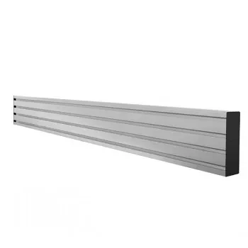 B-TECH AV SYSTEM X - Horizontale Montageschiene - 1m - Schwarz