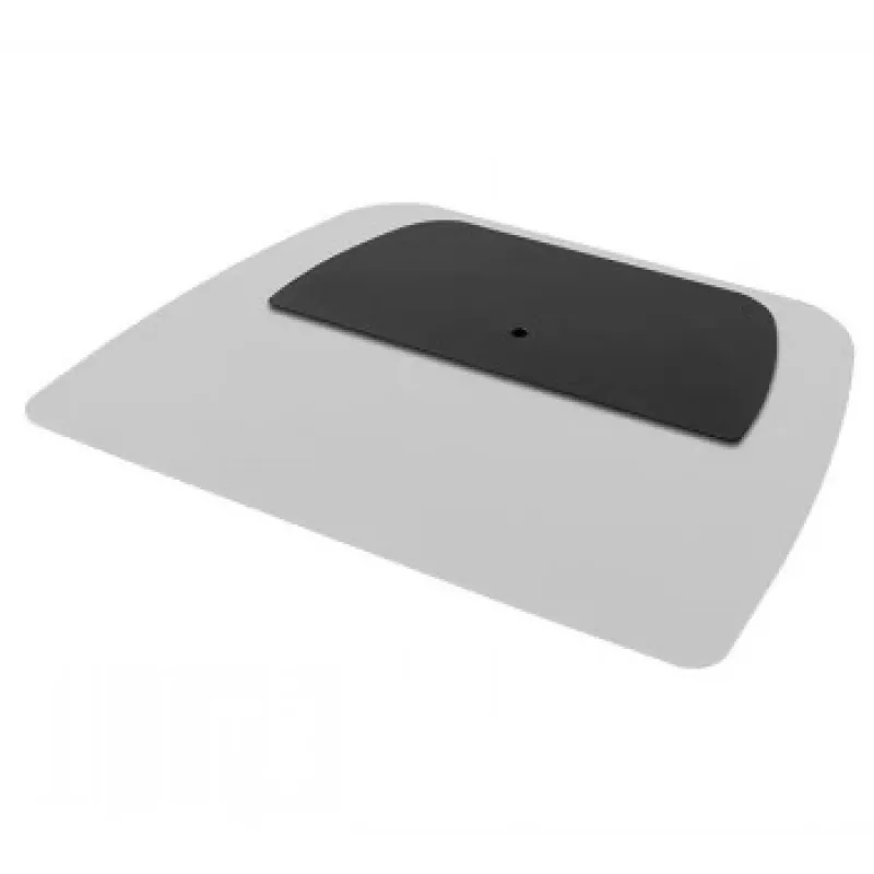 B-TECH AV BT8571/BB Universal-Bodenständer für Flachbildschirme mit 1,8 m Ø50 mm Säule, VESA 200x200