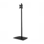 B-TECH AV BT8571/BB Universal-Bodenständer für Flachbildschirme mit 1,8 m Ø50 mm Säule, VESA 200x200