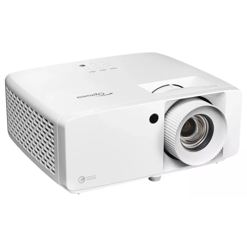 Optoma UHZ67 4K UHD DLP Laser-Projektor 4300 ANSI Lumen 500000:1 Kontrast Weiß