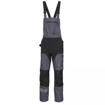 Fusion 56S Latzhose mit Knieschutztaschen, Blau/Schwarz, Größe EU 56S