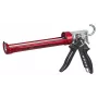 Tajima Convoy Super Manuelle Kartuschenpresse für 310 ml Kartuschen, Stahl in Profiqualität, tropffrei, 360° drehbarer Lauf, Schwarz/Gelb