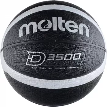 Molten B7D3500 KS FIBA-zugelassener Basketball Größe 7 – Premium-Kompositleder, 12-Panel-Giugiaro-Design, Hallenwettkampf