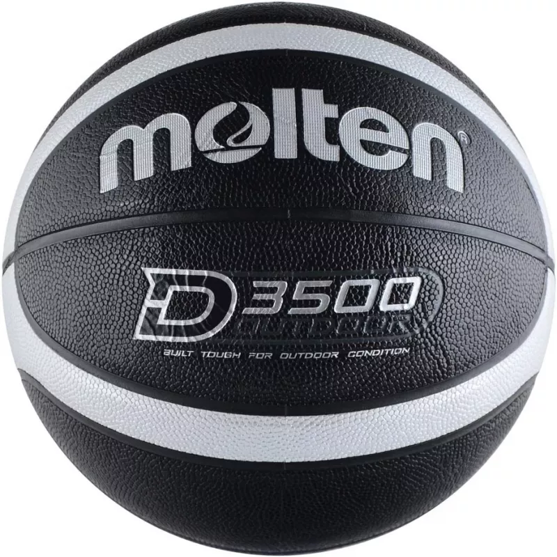 Molten B7D3500 KS FIBA-zugelassener Basketball Größe 7 – Premium-Kompositleder, 12-Panel-Giugiaro-Design, Hallenwettkampf