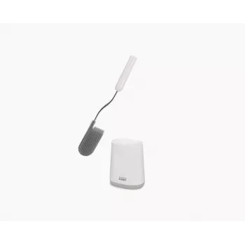 Joseph Joseph Flex Lite Toilettenbürste mit Halter Weiß