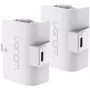Venom Akku-Doppelpack Weiß PS5 – DualSense Controller-Akku (2x 800mAh Li-Ion, Play & Charge, Überladeschutz)