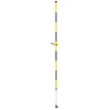 DEWALT DE0882-XJ Teleskop-Nivellierlatte 2,4 m Aluminium metrische E-Skala mit Tragetasche