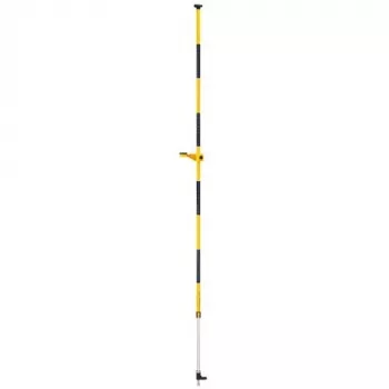 DEWALT DE0882-XJ Teleskop-Nivellierlatte 2,4 m Aluminium metrische E-Skala mit Tragetasche