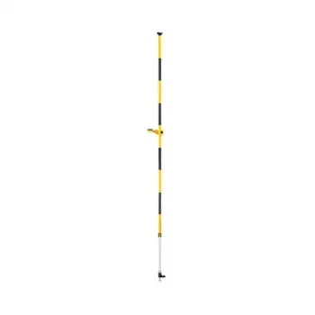 DEWALT DE0882-XJ Teleskop-Nivellierlatte 2,4 m Aluminium metrische E-Skala mit Tragetasche
