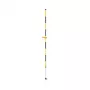 DEWALT DE0882-XJ Teleskop-Nivellierlatte 2,4 m Aluminium metrische E-Skala mit Tragetasche