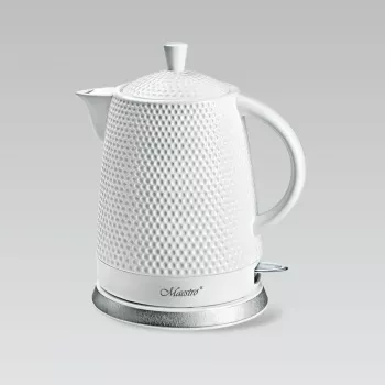 MEO Keramik-Wasserkocher 1,5 l 1500 W Weiß MR-069-WHITE MAESTRO