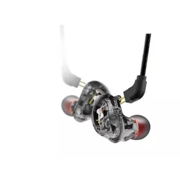 Stagg SPM-235 BK In-Ear-Monitor-Kopfhörer mit abnehmbarem Kabel, Schwarz