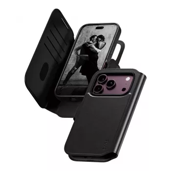 CARE™ by PanzerGlass® Tango 2-in-1 Wallet Case Schwarz mit MagSafe für iPhone 18 Pro / 17 Pro