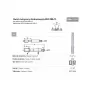 M22 x 1,5 mm metrisches Feingewinde-Maschinen-Gewindebohrer, HSS, DIN 2181, 6H, gerade Nuten, rechtschneidend, NGMM/1