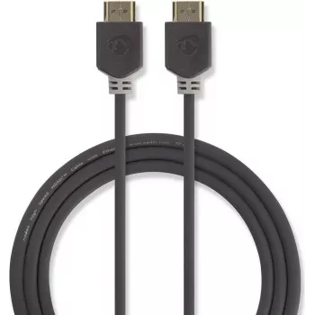 Nedis High Speed HDMI-Kabel mit Ethernet 4K@60Hz 18 Gbps 7,5 m Anthrazit