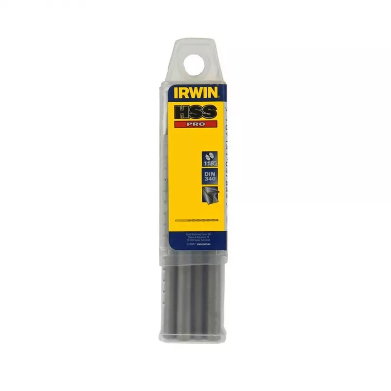 IRWIN Metallbohrer lang 12,0 x 205 mm (5 Stück)