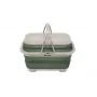 Outwell 651131 faltbarer Camping-Wassertank 10L mit Hahn - Blau/Grau