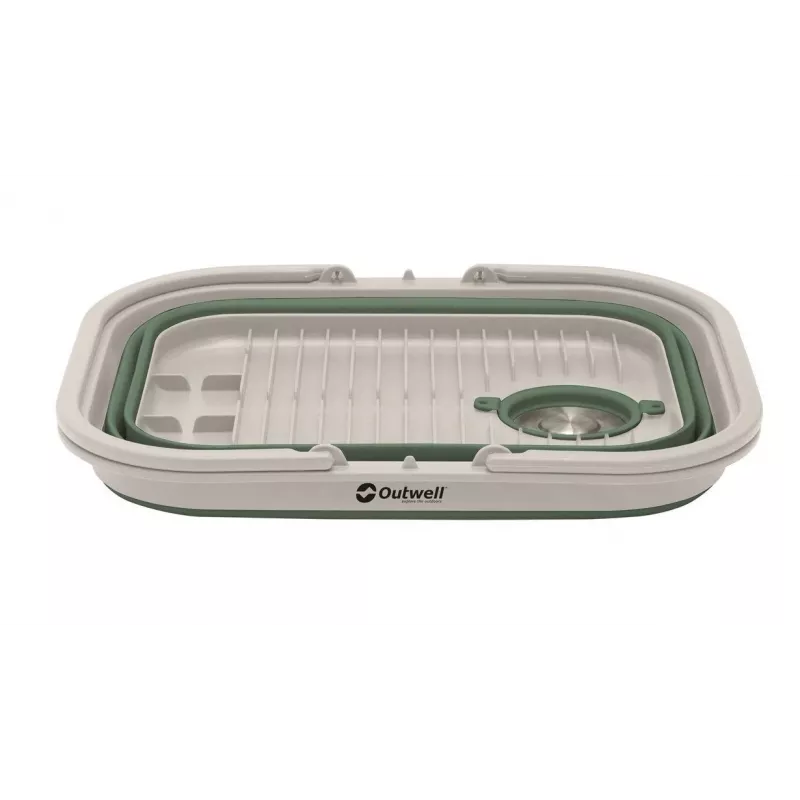 Outwell 651131 faltbarer Camping-Wassertank 10L mit Hahn - Blau/Grau