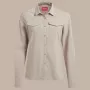 Craghoppers NosiLife Pro LS Shirt III Damen Reisehemd - Soft Mushroom, XS
