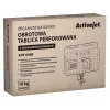 Activejet APB-006B rotierender perforierter Schreibtisch-Organizer mit vertikalem Dokumentenhalter, Schwarz