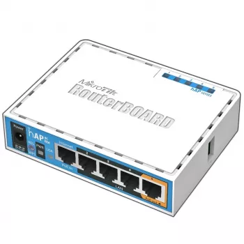 MikroTik hAP ac lite 500 Mbit/s Weiß PoE-Unterstützung