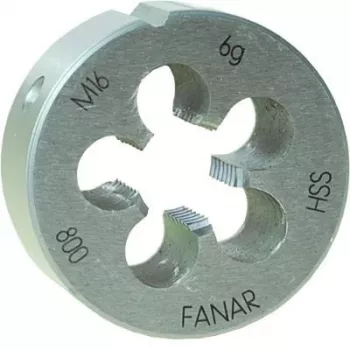 FANAR Gewindeschneidbacke M16 x 2.00 HSS800 DIN 22568